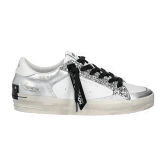 Crime London SK8 Deluxe - Dames - Sneakers - Veelkleurig - 41 EU - Leer - Schoenen