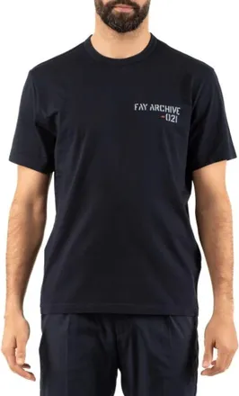 Fay Hombre, Camisetas, Azul, Talla: XL