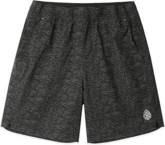 Stio | Mens Bounder Lined Short - 7, Size Extra Large in Abyss Clouds