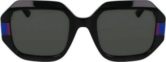 Karl Lagerfeld Kl 6124S 001 Zonnebril - Dames - Zonnebrillen - Zwart - ONE Size - Accessoires