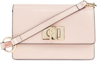 Furla 1927 Mini Schoudertas - Dames - Schoudertassen - Roze - ONE Size - Leer - Tassen