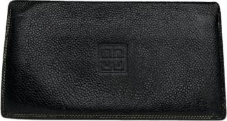 Givenchy Pre-owned Wallets, male, Black, Size: ONE SIZE Pre-owned Leather Wallet