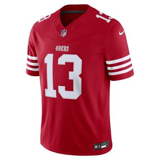 Nike Brock Purdy San Francisco 49ers Nike Mens Dri-FIT NFL Limited Jersey in Red | 37NMSALH9BF-YF5