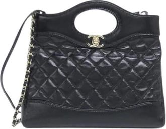 Chanel Pre-owned Borsa a spalla 31 Line in pelle di agnello - - Pre-owned - Donna - Nero - ONE SIZE