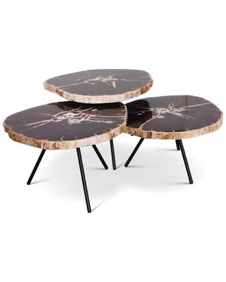 Urbia Discontinued Urbia Relique Set Of 3 Jeno Nesting Coffee Tables