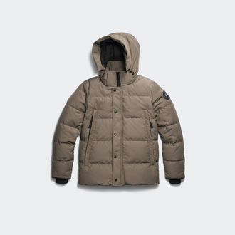 Canada Goose Wyndham Parka Black Disc (Men, Taupe Grey, XS)
