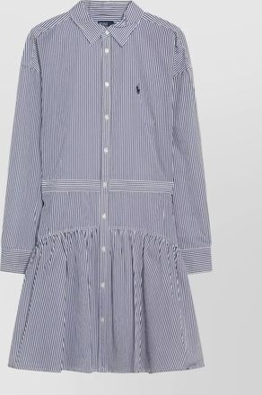 Polo Ralph Lauren striped shirt mini dress