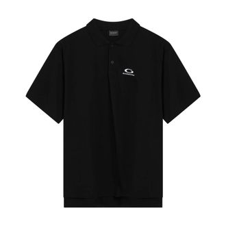 Balenciaga Polo Shirts, male, Black, Size: XL Laurel Classic Regular Polo