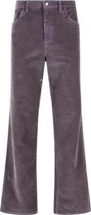 Marni Earth Grey Cotton Flared Pants