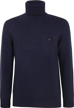 Polo Ralph Lauren Long Sleeve Pullover - Heren - Coltruien - Blauw - XL - Truien & Vesten