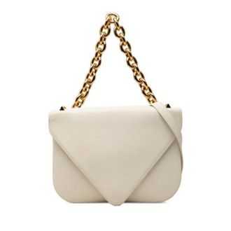 Bottega Veneta Pre-owned Shoulder Bags, female, White, Size: ONE SIZE Pre-owned The Mount Envelope