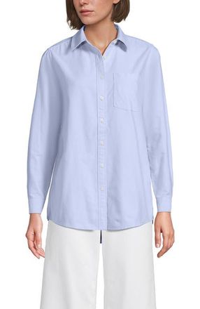 Lands End Oxford Shirt in Light Clear Blue Sky at Nordstrom, Size Xx-Small