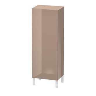 Duravit Armario Duravit L-cube 500x363x1320mm Apertura Recta Alto Brillo Capuchino