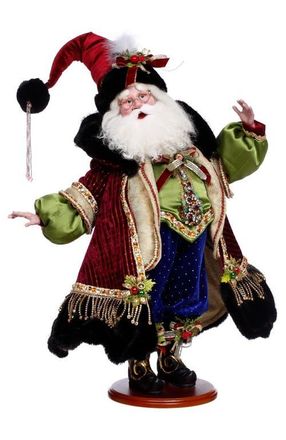 Mark Roberts Jewels & Gems Santa in Red at Nordstrom