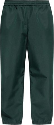 Lacoste Pantaloni sportivi con applicazione - Verde