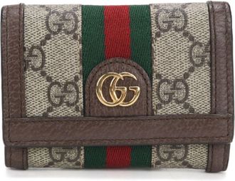 Gucci Beige Gg Supreme Wallet (Tri-Fold) (Pre-Owned)