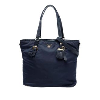 Prada Pre-owned Tote Bags, female, Blue, Size: ONE SIZE Pre-owned Satchel