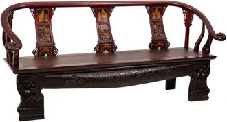 Wanderlust Deco Wanderlust Deco - Banco De Madera Marr&oacute;n 210x64x95