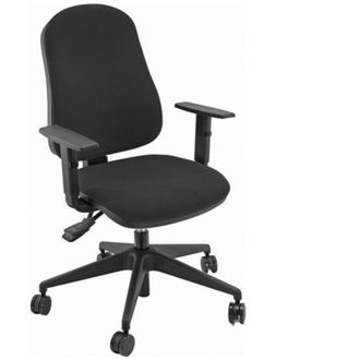 OEM Unisit Simple Sy Silla De Oficina Negra Confort Ergonom&iacute;a
