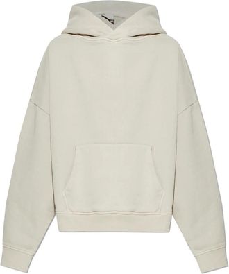 Entire studios Cotton Sweatshirt - unisex - Hoodies - Beige - XS - Katoen - Hoodies & sweatvesten