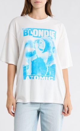 Junk Food Blondie Atomic Graphic T-Shirt in Vintage White at Nordstrom, Size Small