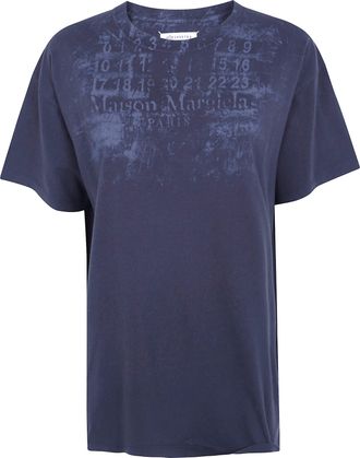 Maison Margiela T-Shirt Regular Fit Numbers