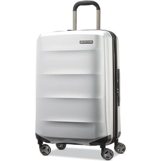Samsonite Octiv Hardside Spinner Luggage in Aluminum Silver at Nordstrom, Size Medium