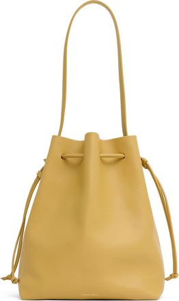 Mansur Gavriel Drawstring Cabas Bucket Bag in Paglia at Nordstrom