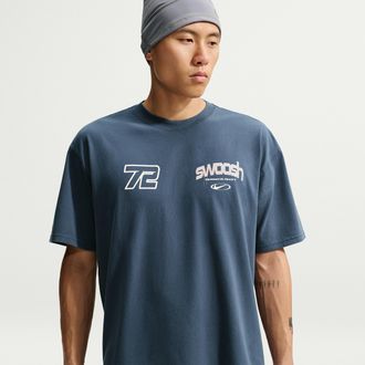 Nike Mens Nike Sportswear T-Shirt in Blue | IM3777-437