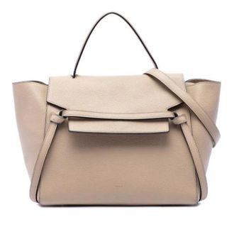 Celine unisex, Pre-owned, Beige, Maat: ONE Size Leer