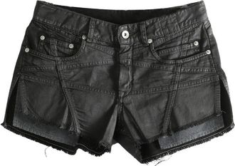 Rick Owens Fringed-hem Shorts