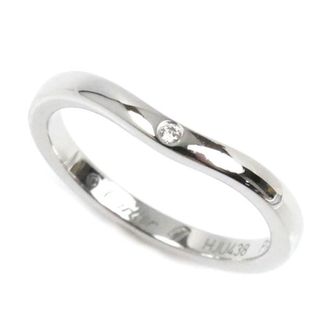 Cartier Platinum Platinum 950 Band Ring (Pre-Owned)