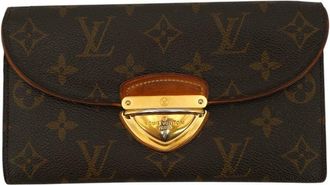 Louis Vuitton Louis Vuitton stoffen portemonnee Eugenie