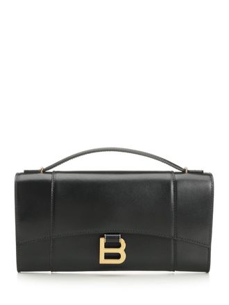 Balenciaga Hourglass Clutch Handbags Nero-Donna