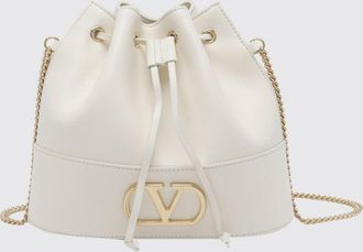 Valentino Garavani Mini borsa a secchiello VLogo Signature in pelle di vitello
