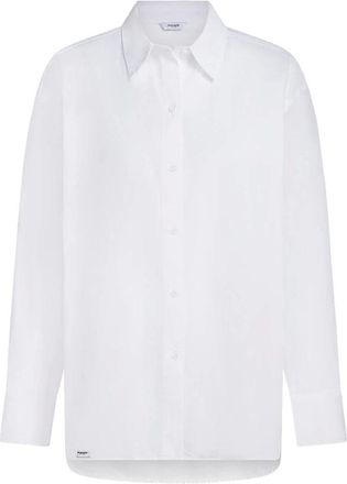 Penn & Ink Blouse - Dames - Blouses & Shirts - Wit - Maat: 3XL Katoen