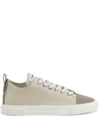 Giuseppe Zanotti Blabber lace-up low-top sneakers - Neutrals