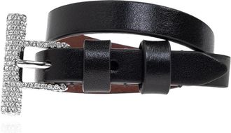 Alexander McQueen Accessoires, Dames, Zwart, ONE Size, Leer, Leren armband