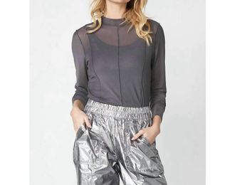 N&Uuml; Denmark Runni Blouse In Dark Grey