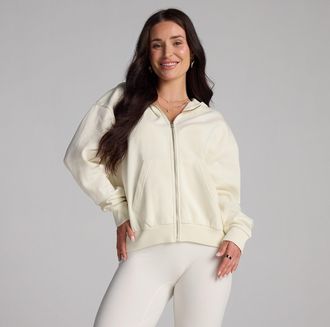 MyProtein Sudadera con capucha y cremallera Basics para mujer de MP - Coco - XS