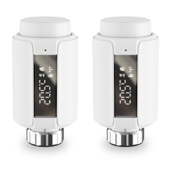 OEM Termostato De Radiador Trv Zigbee (paquete De 2): V&aacute;lvula De Calefacci&oacute;n Inteligente Con Control Mediante Aplicaci&oacute;n, Requiere Un Concentrador Zigbee 
