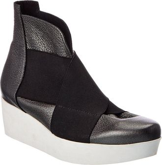 Arche Fujtik Leather Wedge Bootie