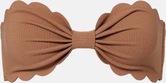 Marysia Swim Antibes scalloped bikini top
