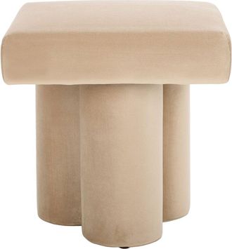 Safavieh Couture Deangelo Velvet Ottoman