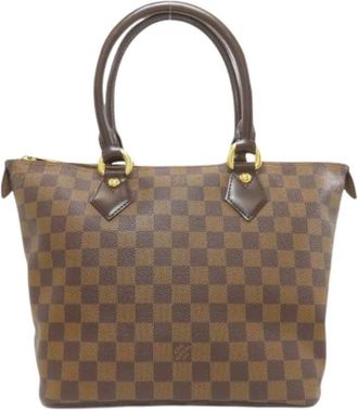 Louis Vuitton Pre-owned Saleya PM Handtas - Dames - Vintage Handtas - Bruin - ONE Size - Vintage