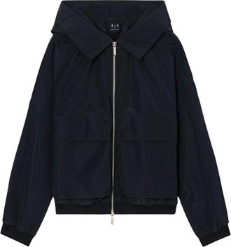 A|X Armani Exchange Giacca Blouson con cappuccio - - Jackets - Donna - Nero - M