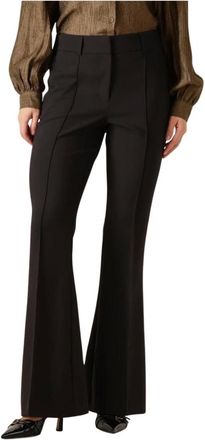 Aaiko Dames, Broeken, Zwart, Maat: L Poliester