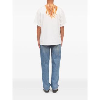 Maison Margiela Printed White T-Shirt - White