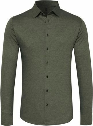 DeSoto Groen Casual Shirt voor Heren - Heren - Overhemden - Groen - Maat: 2XL