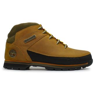 Timberland Euro Sprint Mid Full Grain Leather Mens Ankle Boots - Wheat - Size:UK 12.5